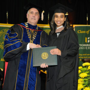 Fitchburg State University online MBA in Healthcare Management graduate Lorena Ortiz