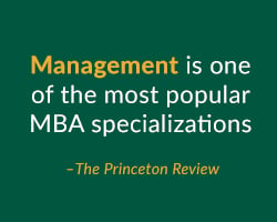 Management is one of the most popular MBA specializations Icon